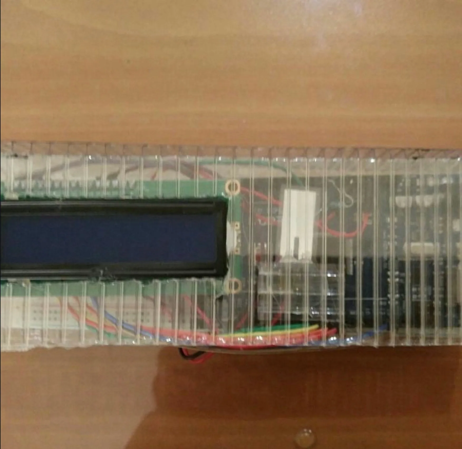 A homemade seismometer.