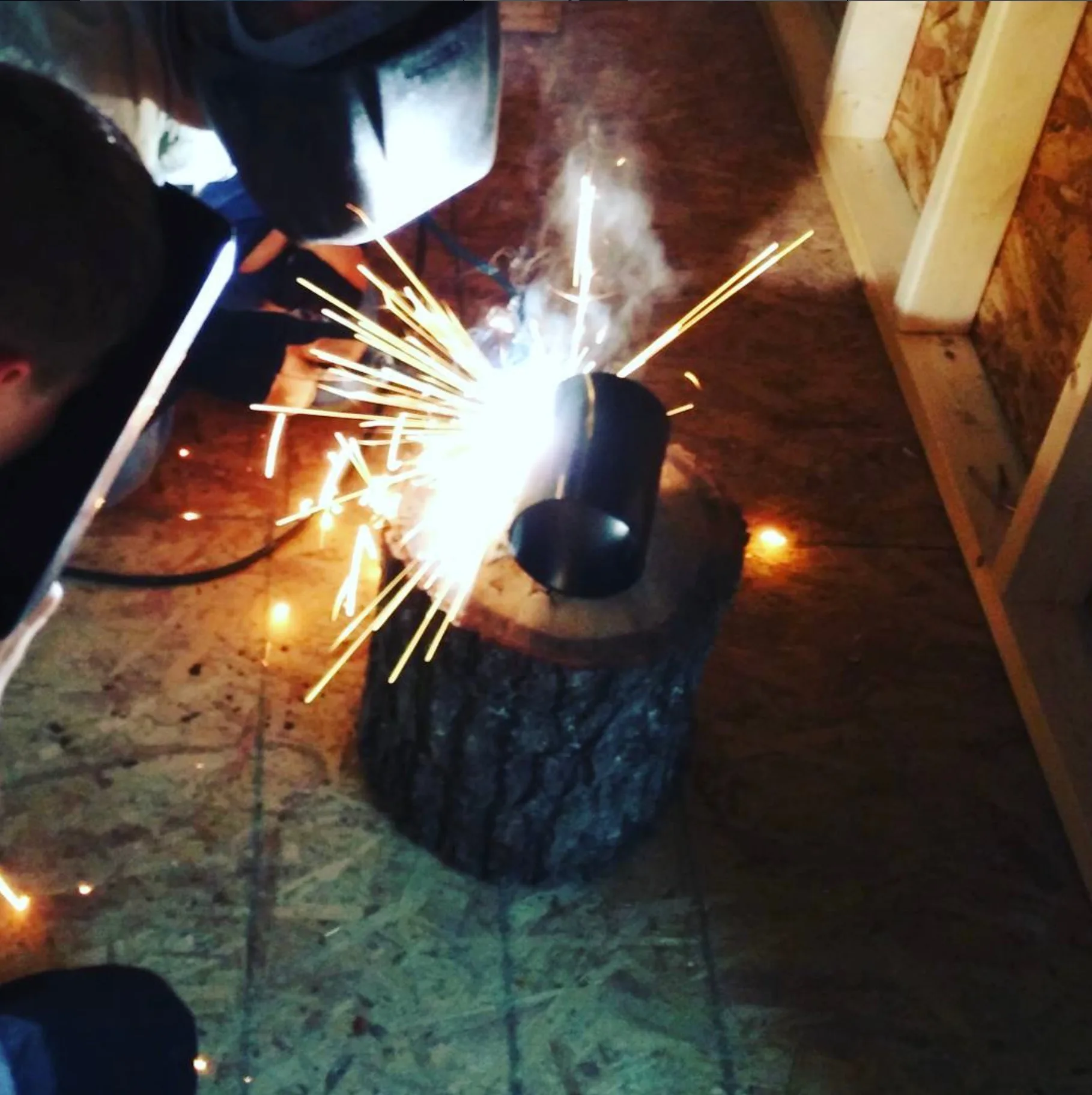 Learning by making — and welding.